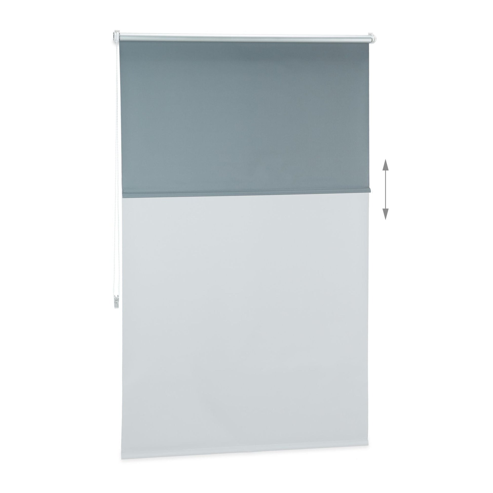 Verdunkelungsrollo 100x160cm Anthrazit-Silber von guteszeug.ch