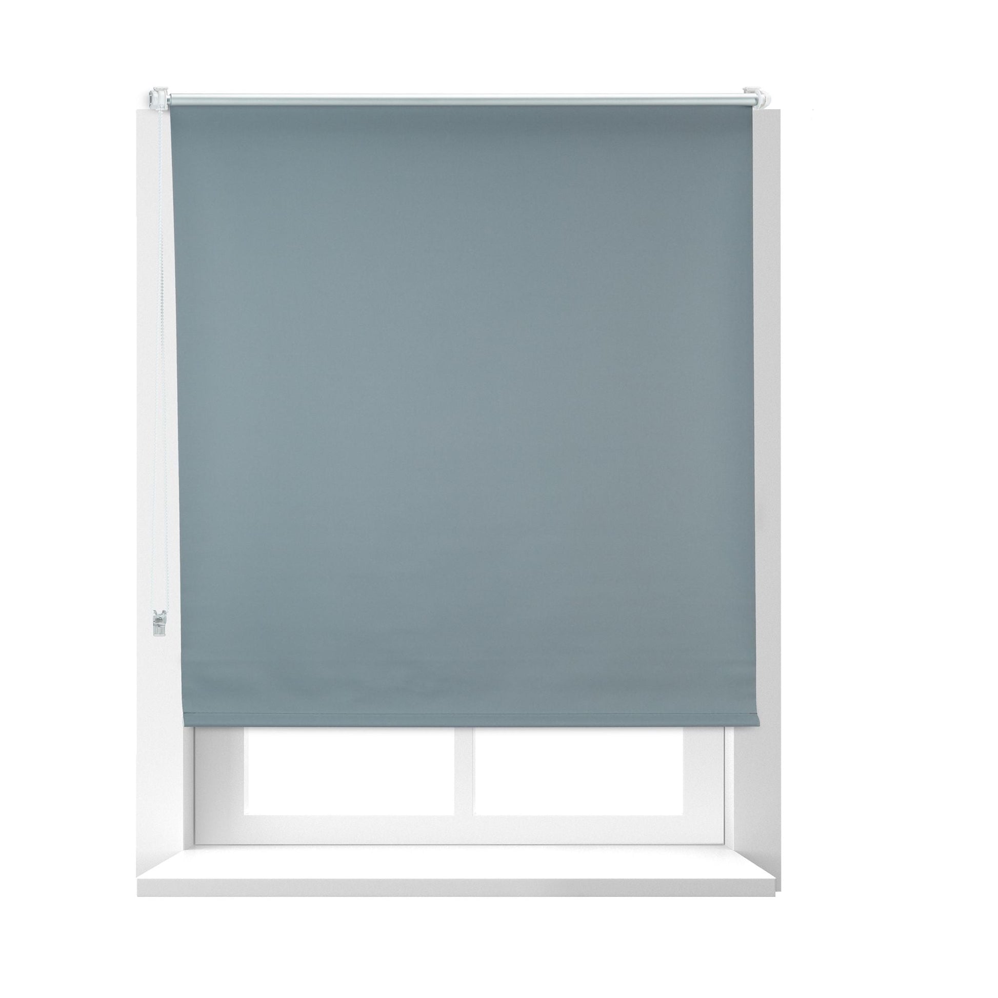 Verdunkelungsrollo 110x160cm Anthrazit-Silber von guteszeug.ch