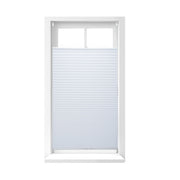 Plissee Rollo 90x210cm Weiss von Relaxdays