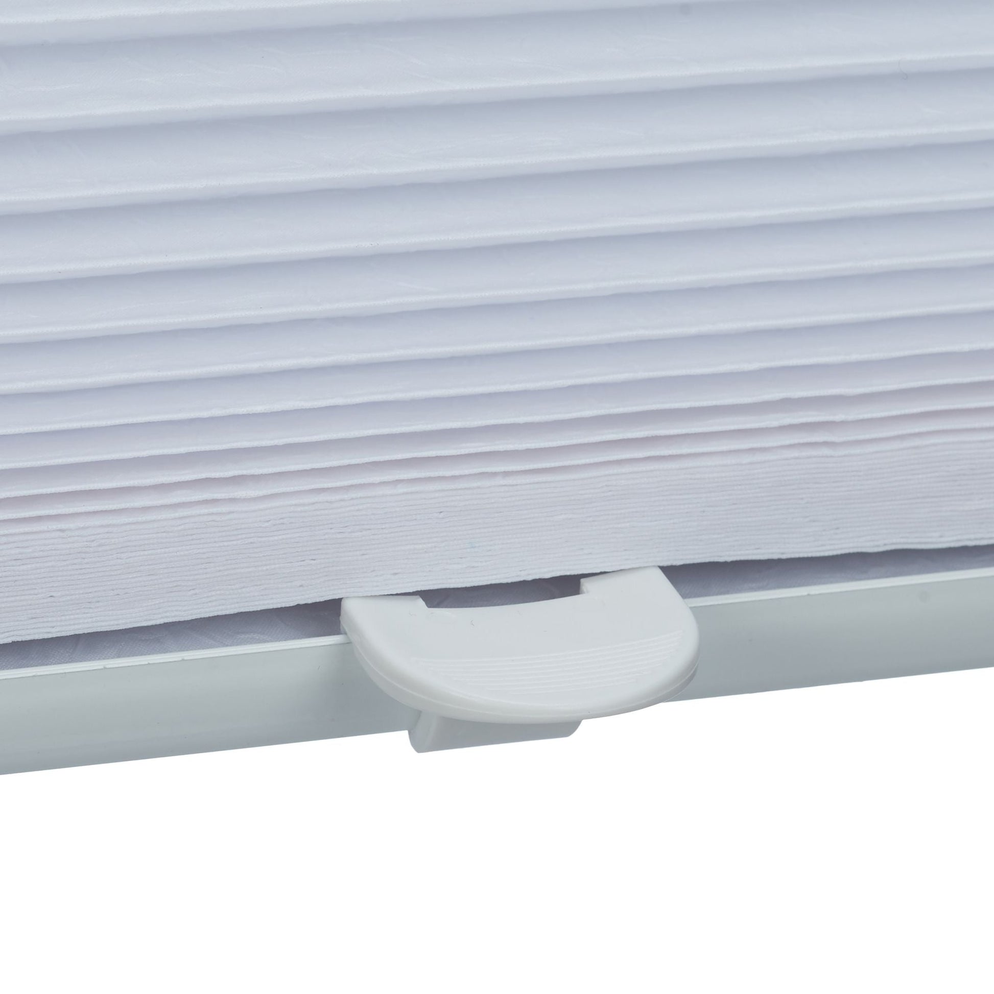 Plissee Rollo 90x210cm Weiss von Relaxdays
