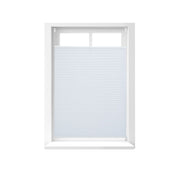 Plissee Rollo 80x130cm Weiss von Relaxdays