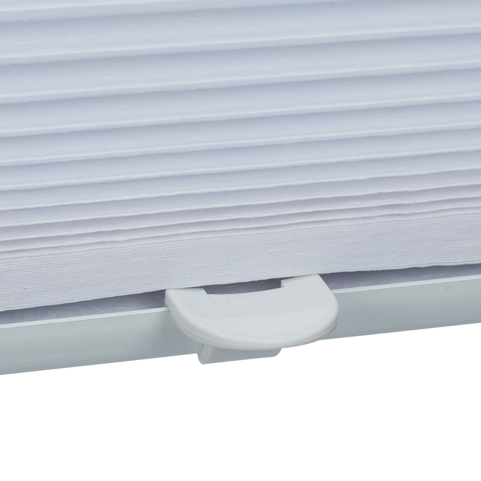 Plissee Rollo 80x130cm Weiss von Relaxdays