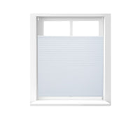Plissee Rollo 100x130cm Weiss von Relaxdays