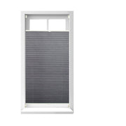 Plissee Rollo 90x210cm Grau von Relaxdays