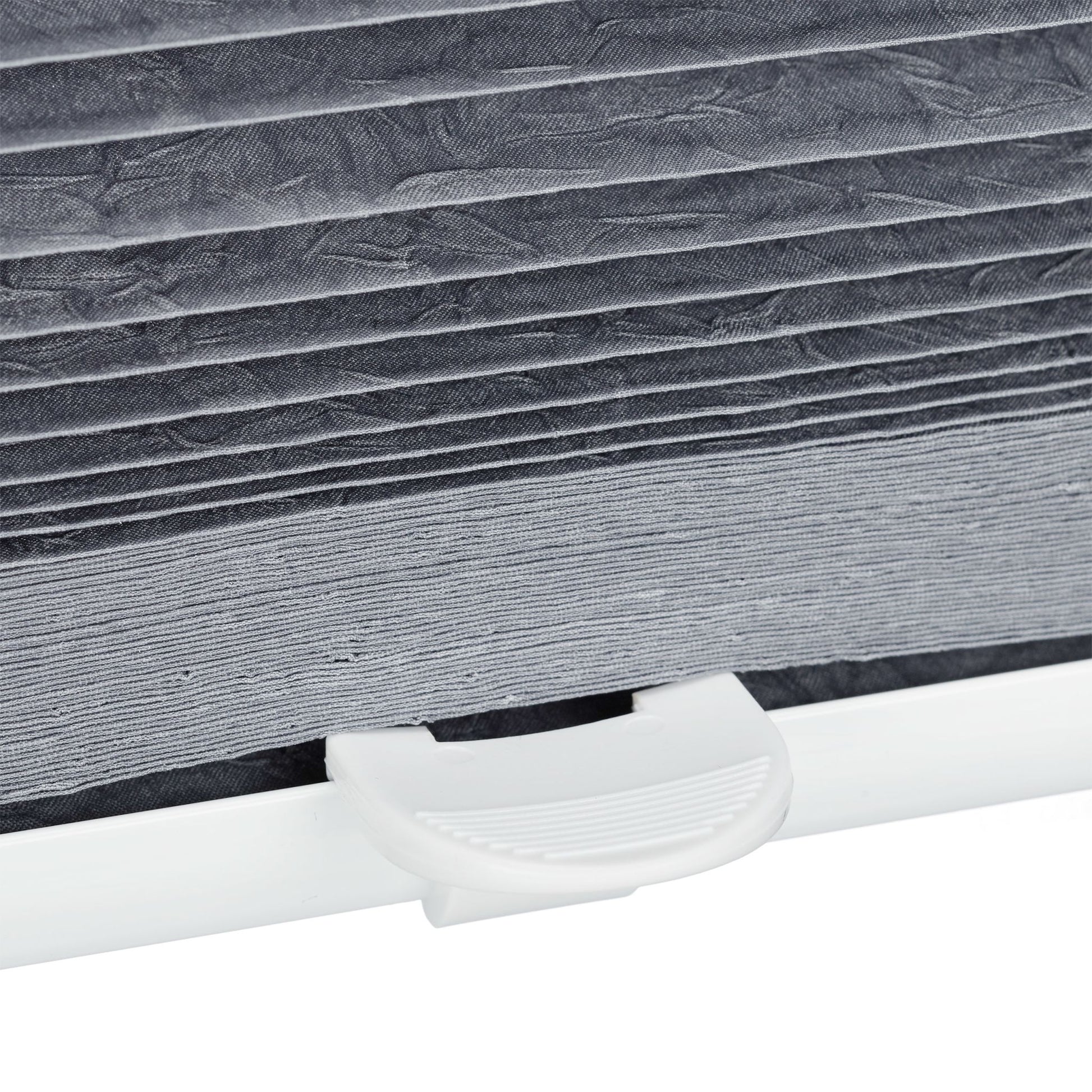 Plissee Rollo 90x210cm Grau von Relaxdays