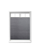 Plissee Rollo 90x130cm Grau von Relaxdays