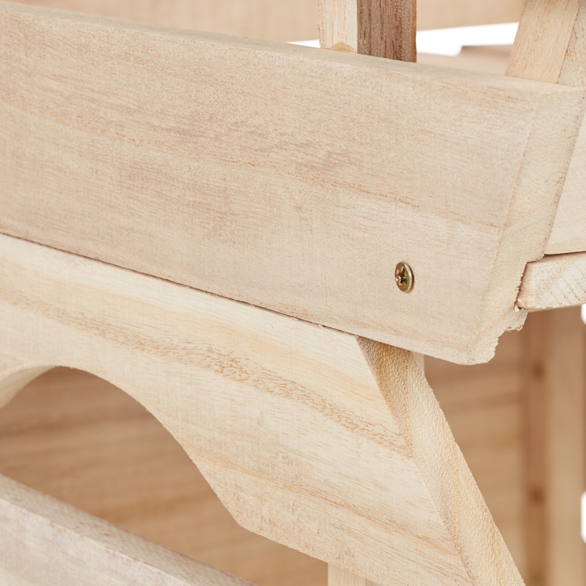 Stapelkisten Holz Hellbraun von Relaxdays