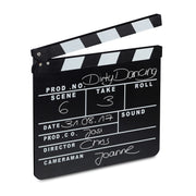 Filmklappe Weiss-Schwarz von Relaxdays