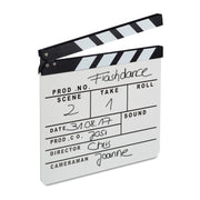 Filmklappe Weiss-Schwarz von Relaxdays