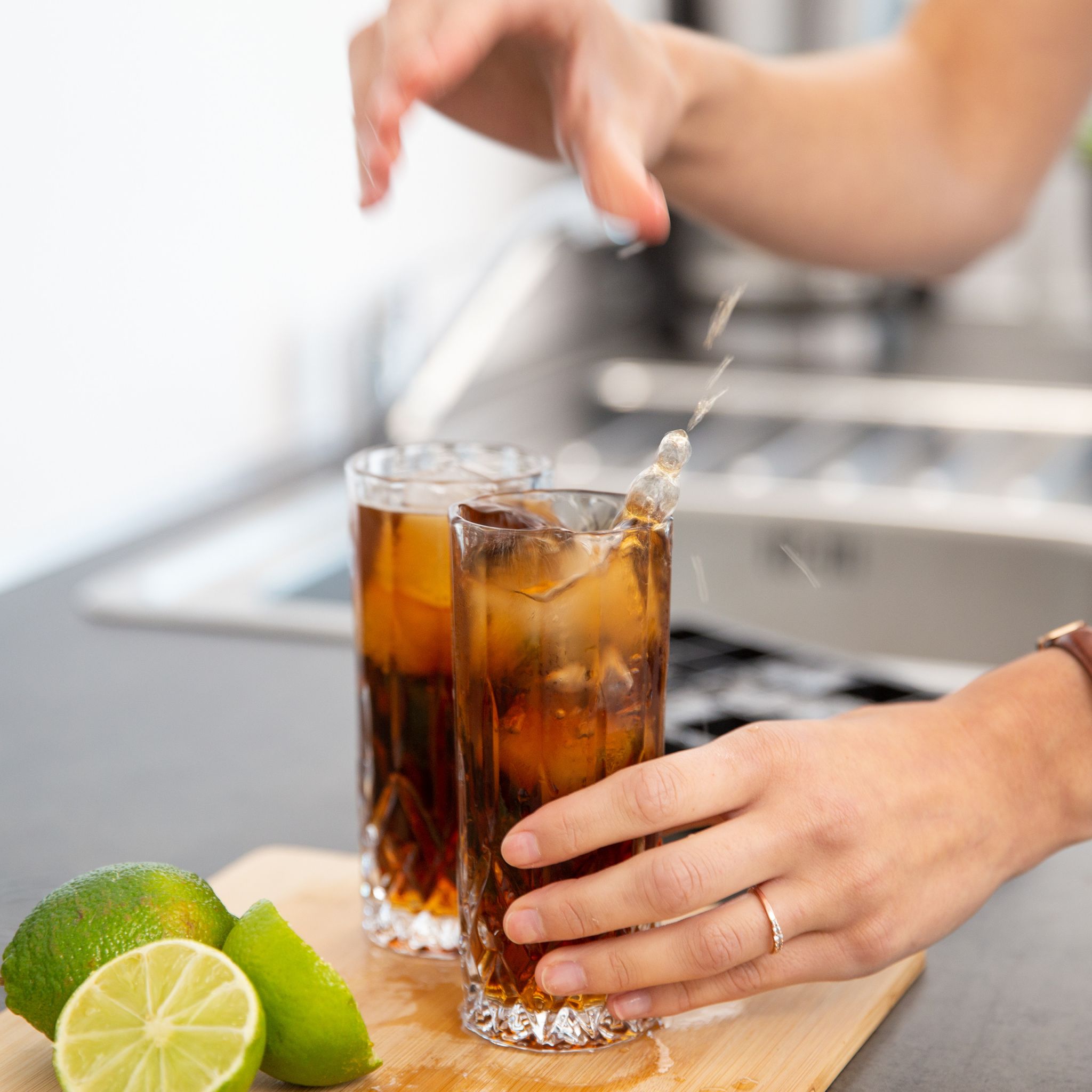 Eiswürfelform Silikon 3,5cm Schwarz von Relaxdays