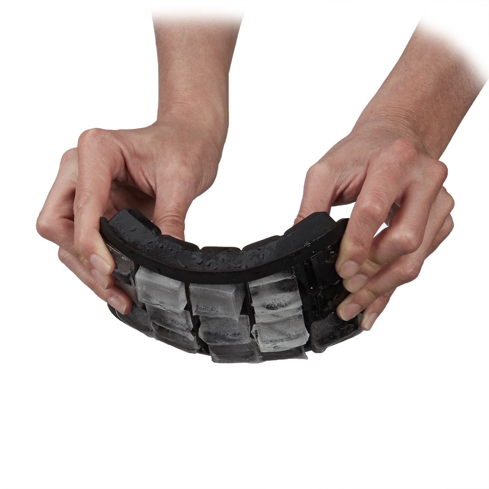 Eiswürfelform Silikon 2,5cm Schwarz von Relaxdays