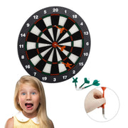 Dartscheibe Soft Darts 42cm Weiss-Rot-Schwarz von Relaxdays