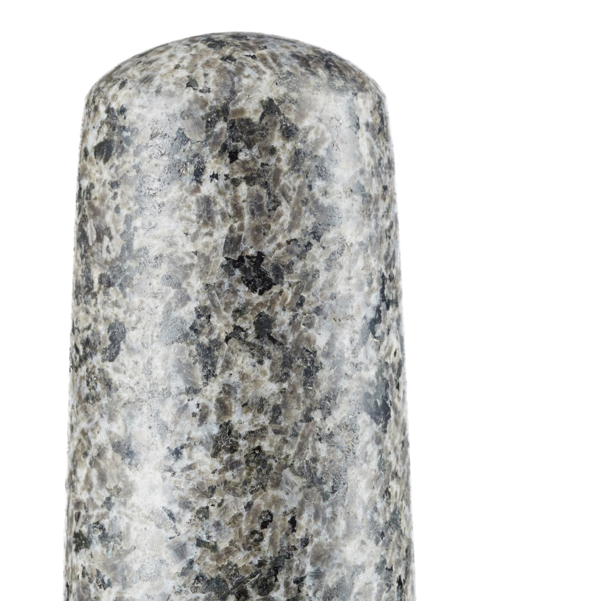 Granit Mörser mit Stössel 17cm Grau von Relaxdays