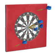 Dartscheibe Schutzring R6 Dunkelrot von Relaxdays