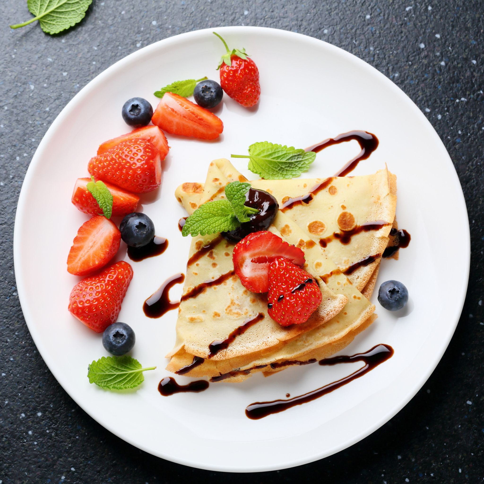 Crêpespfanne Aluguss schwarz 25cm Schwarz-Silber von Relaxdays