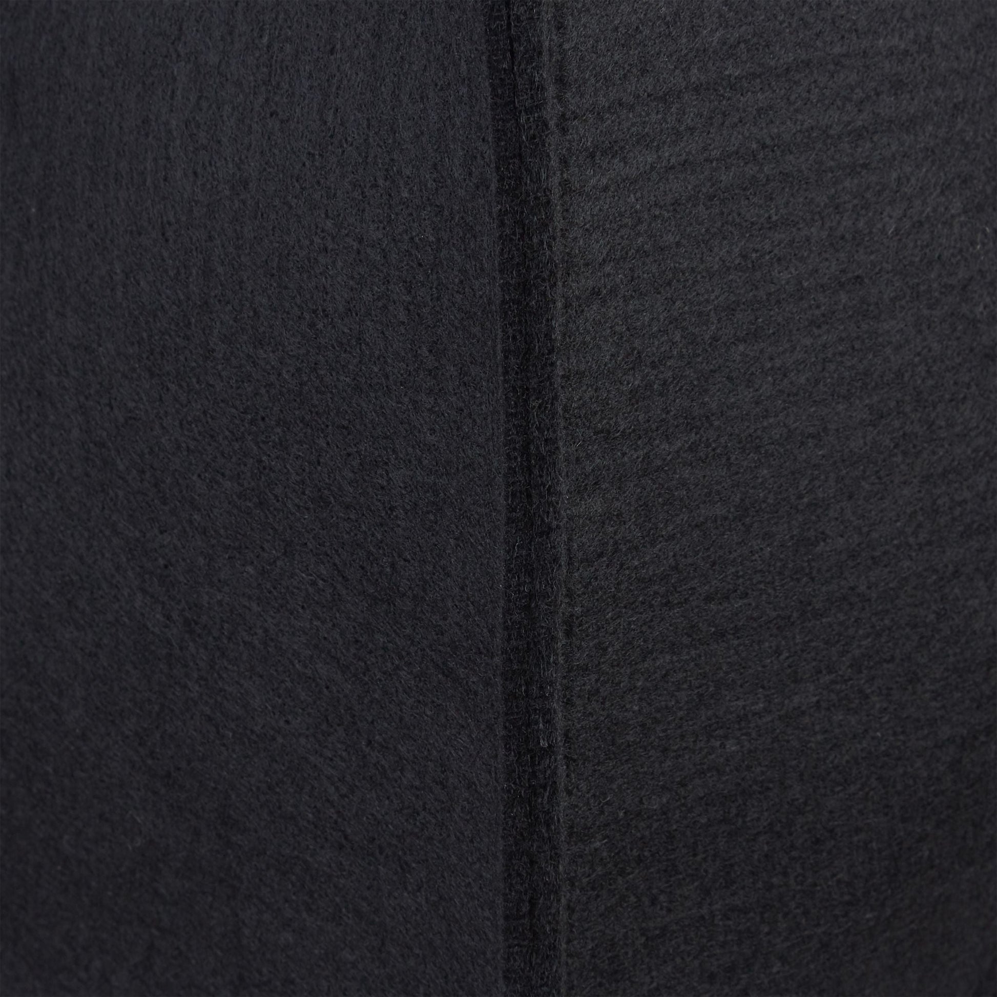 Kaminholztasche Filz Schwarz von Relaxdays
