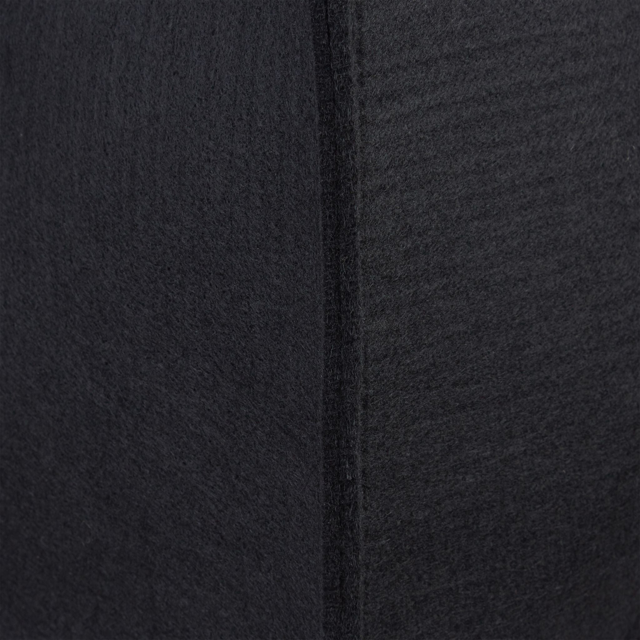 Kaminholztasche Filz Schwarz von Relaxdays