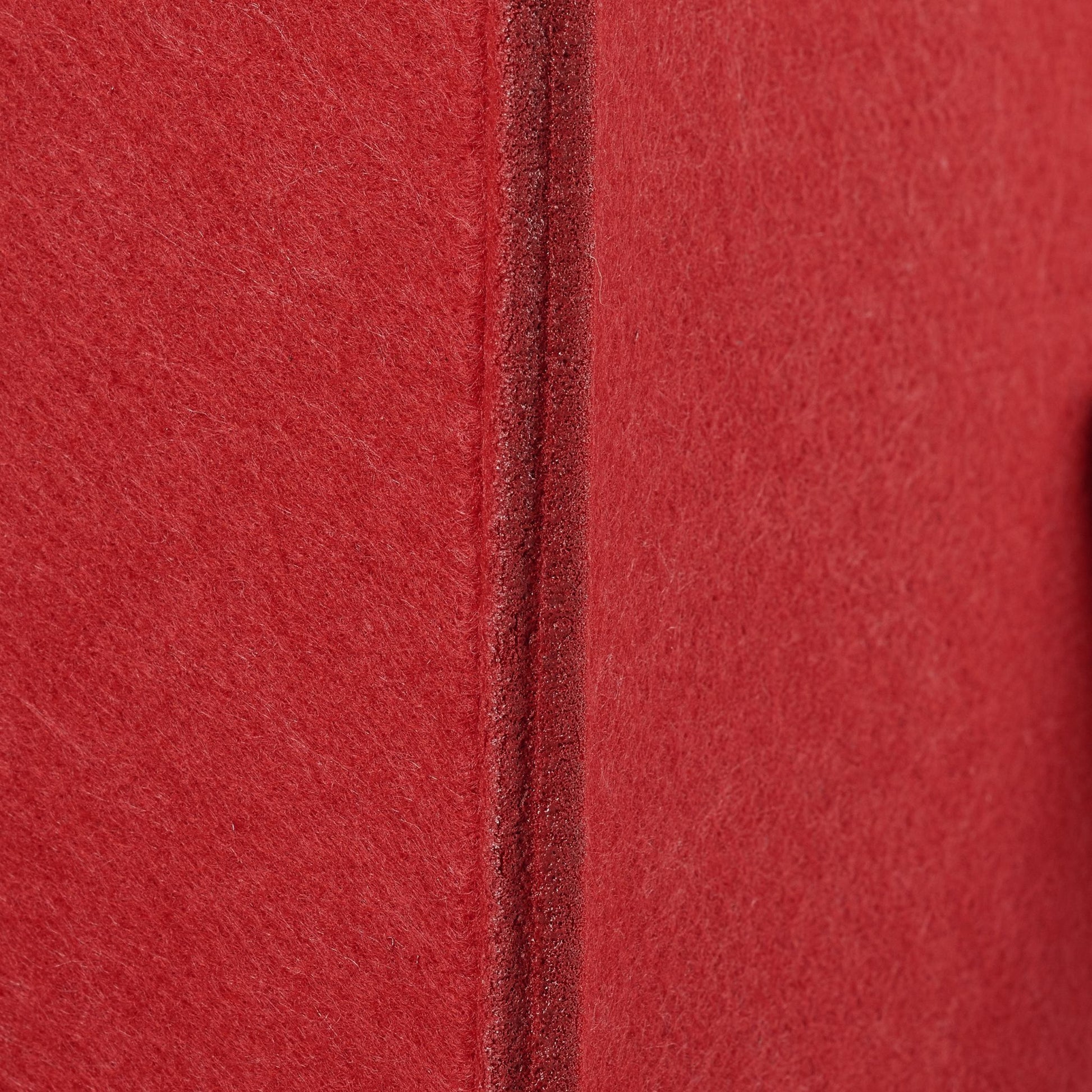 Kaminholztasche Filz Rot von Relaxdays