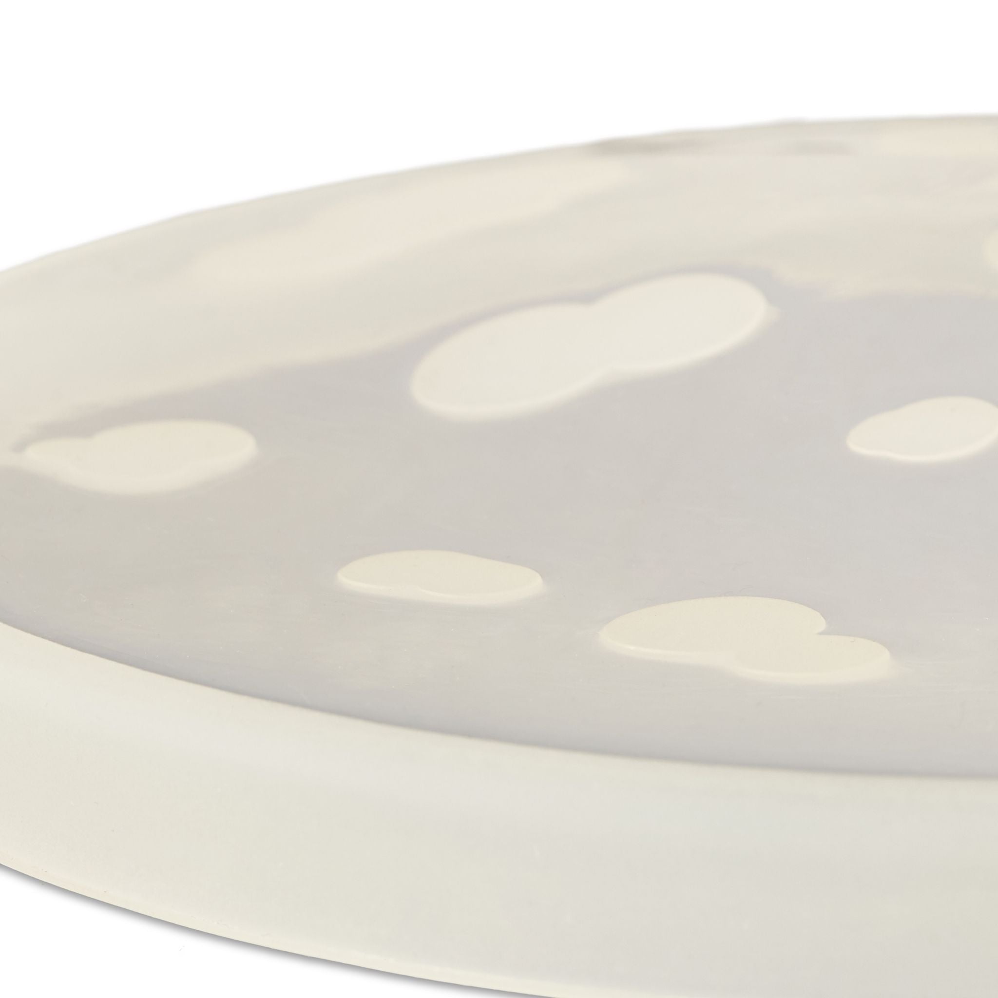 Popcorn Maker Silikon für die Mikrowelle Blau-Transparent von Relaxdays