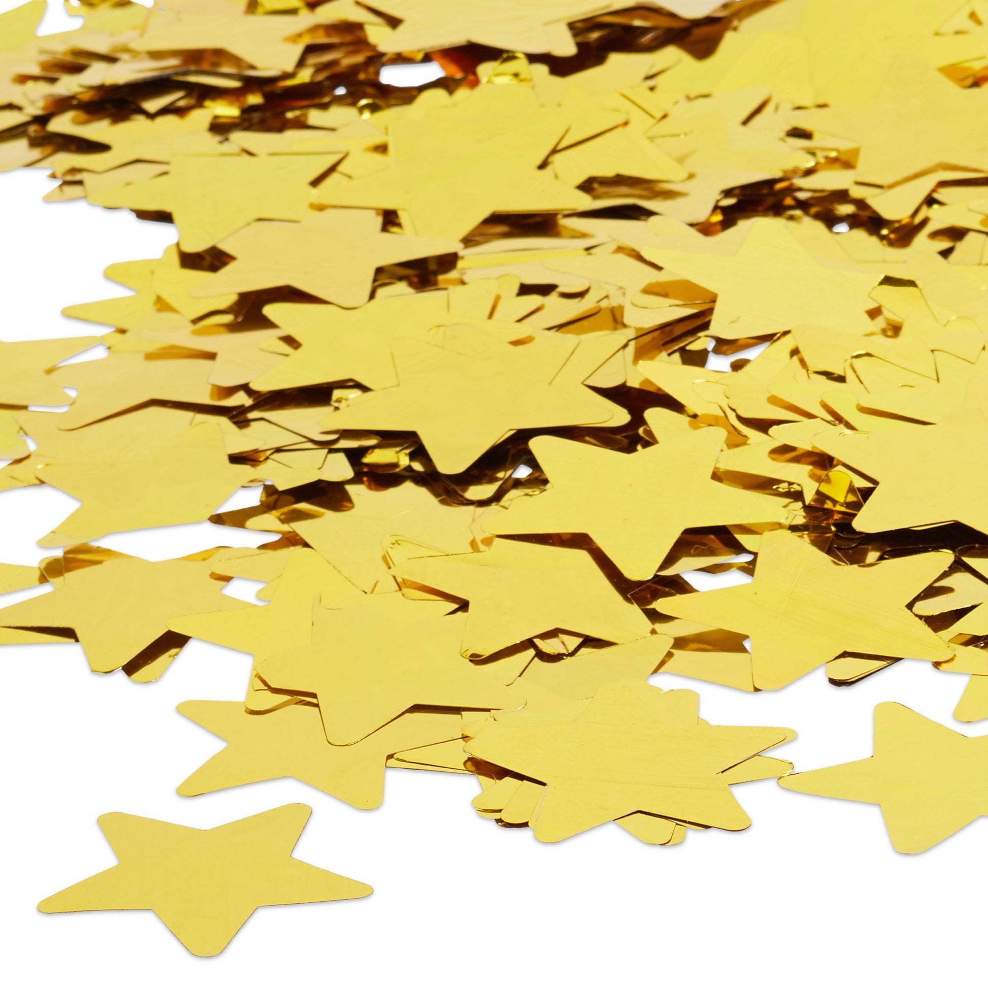Party Popper Gold 40cm Sterne Gold von Relaxdays