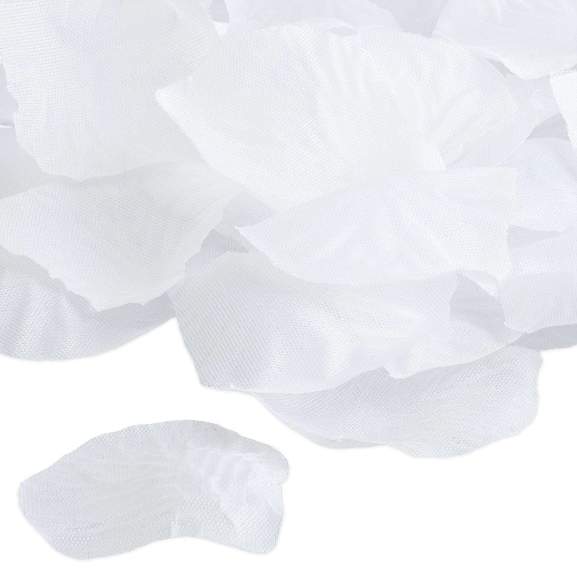 Party Popper Rosenblätter weiss Weiss von Relaxdays