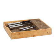 Messerhalter Bambus Braun-Hellbraun von Relaxdays