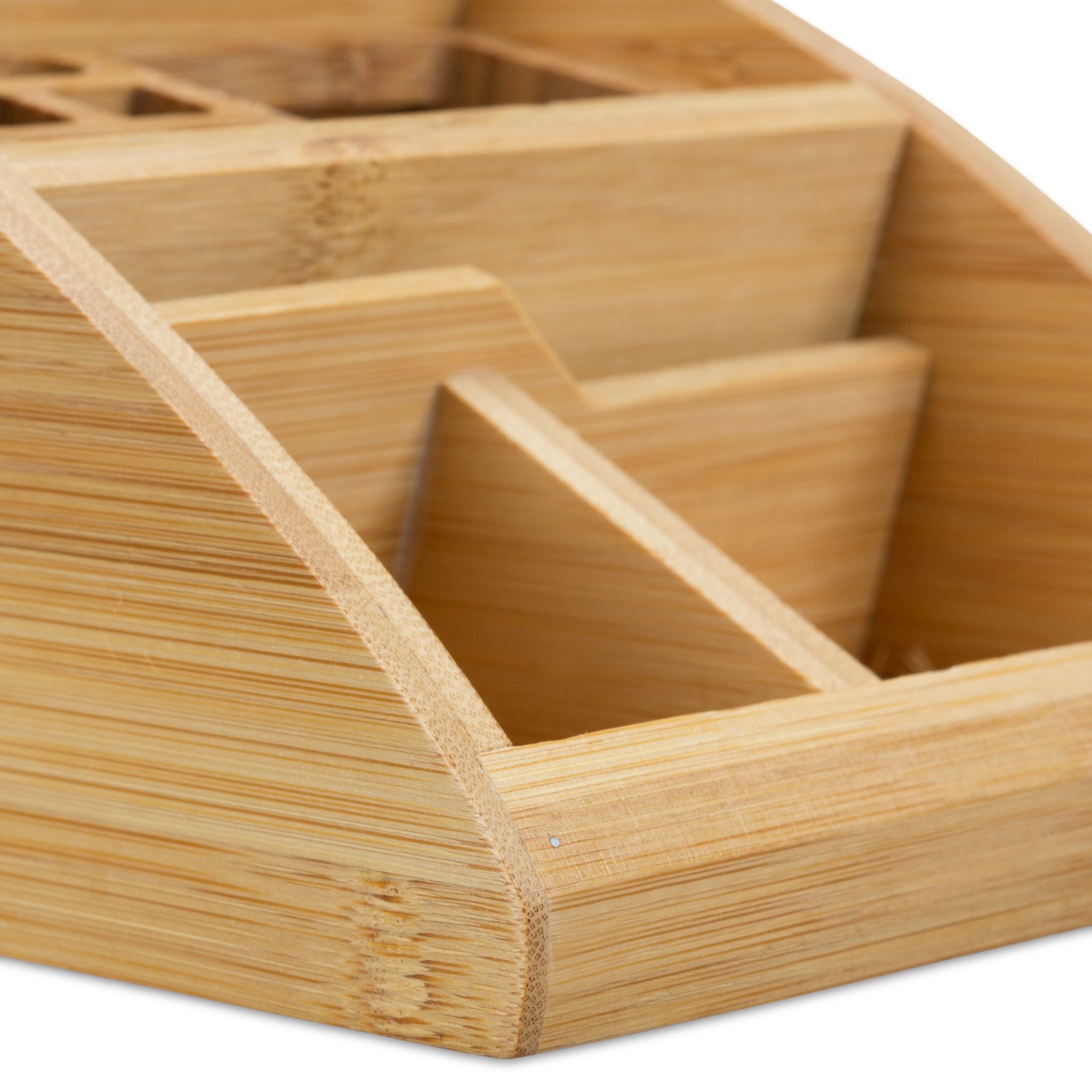 Schreibtisch Organizer Bambus Hellbraun von Relaxdays