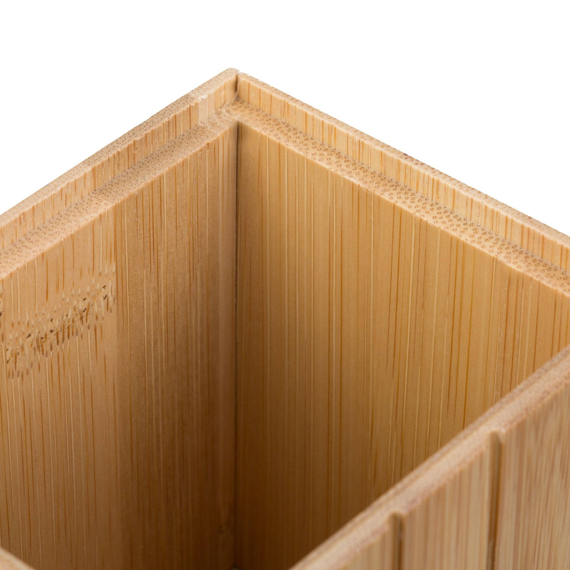 Aufbewahrungsbox mit Deckel Hellbraun von Relaxdays