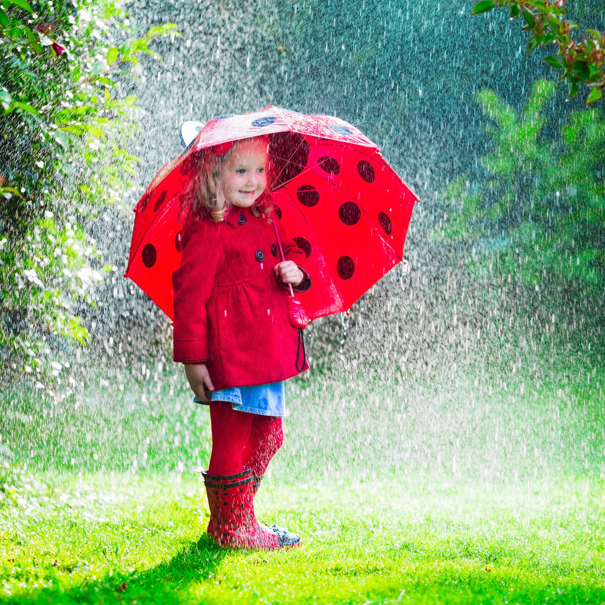 Kinderregenschirm mit 3D Motiv Lila-Pink-Rosa von Relaxdays