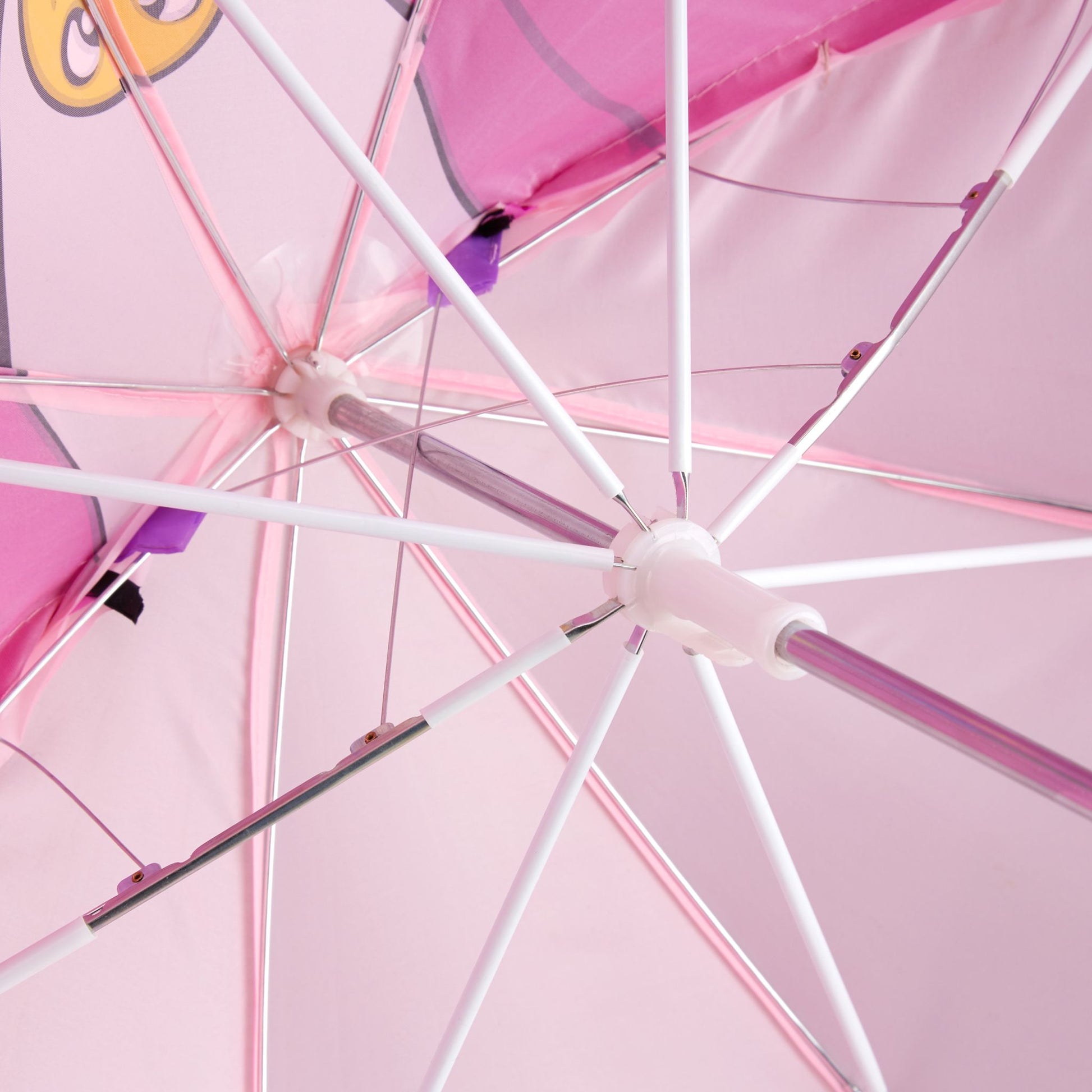 Kinderregenschirm mit 3D Motiv Lila-Pink-Rosa von Relaxdays