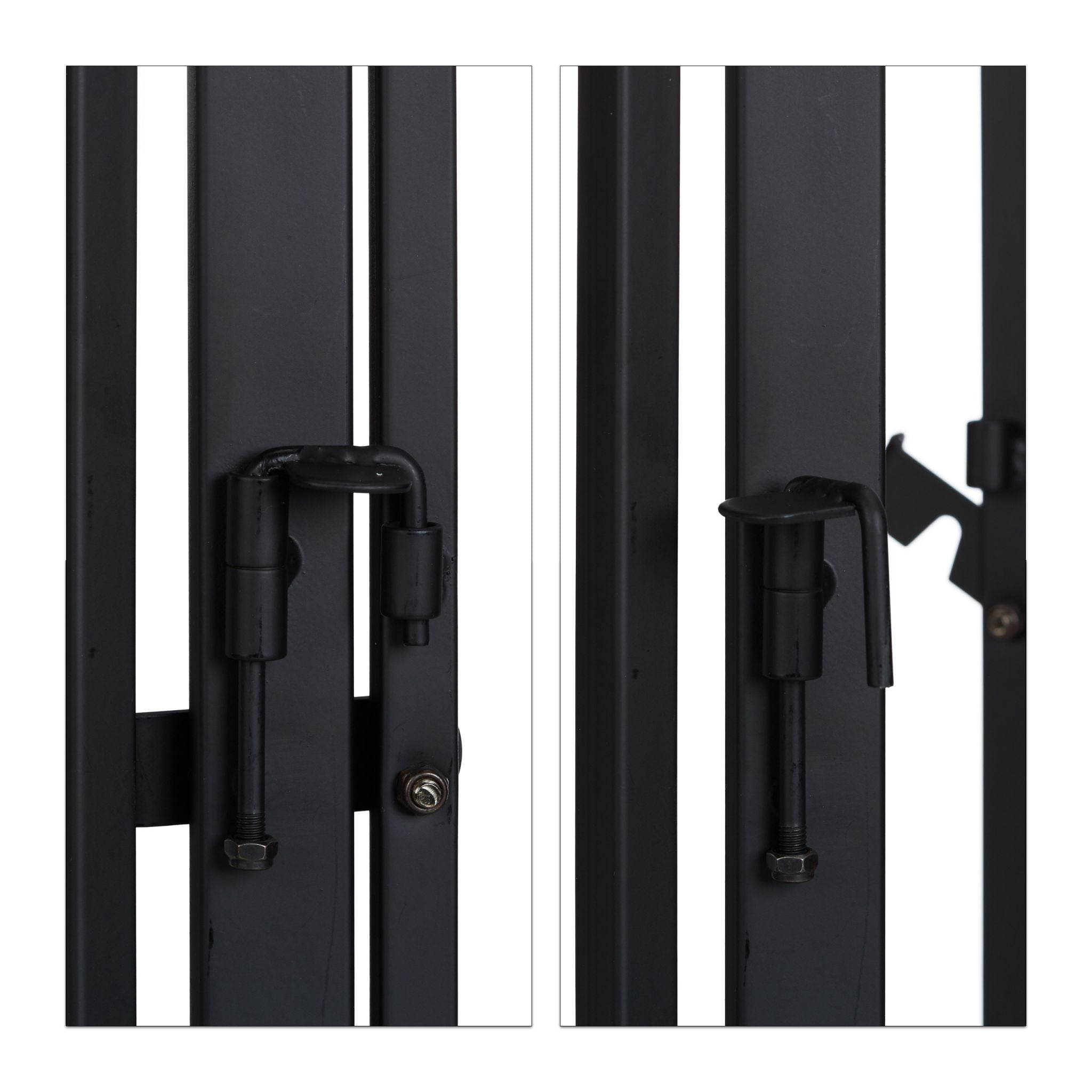 Kaminschutzgitter Metall Schwarz von Relaxdays