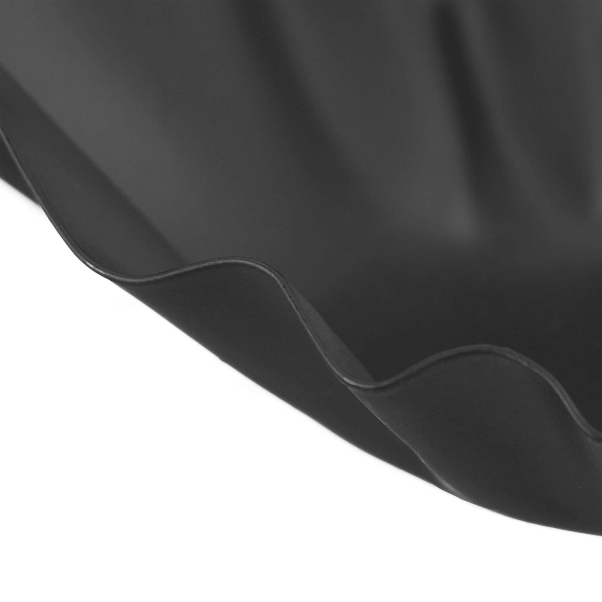 Kohlenschaufel flach Schwarz von Relaxdays