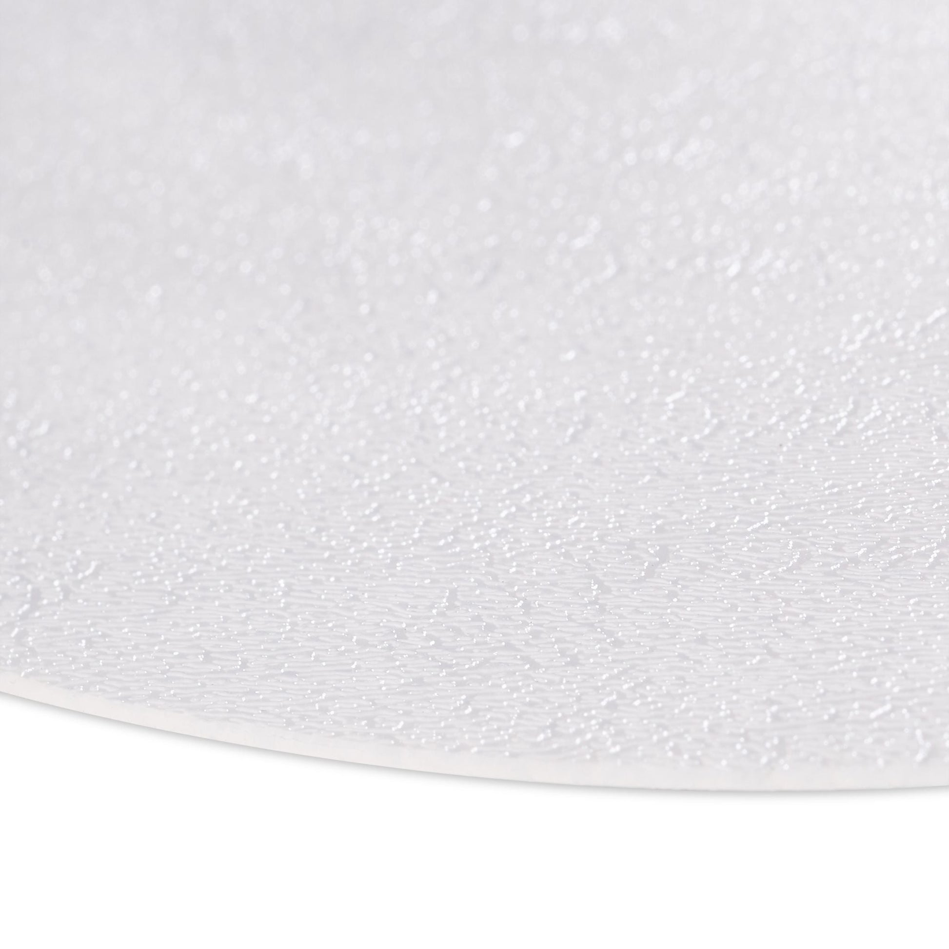 Eckige Bürostuhlunterlage in 3 Grössen Weiss von Relaxdays