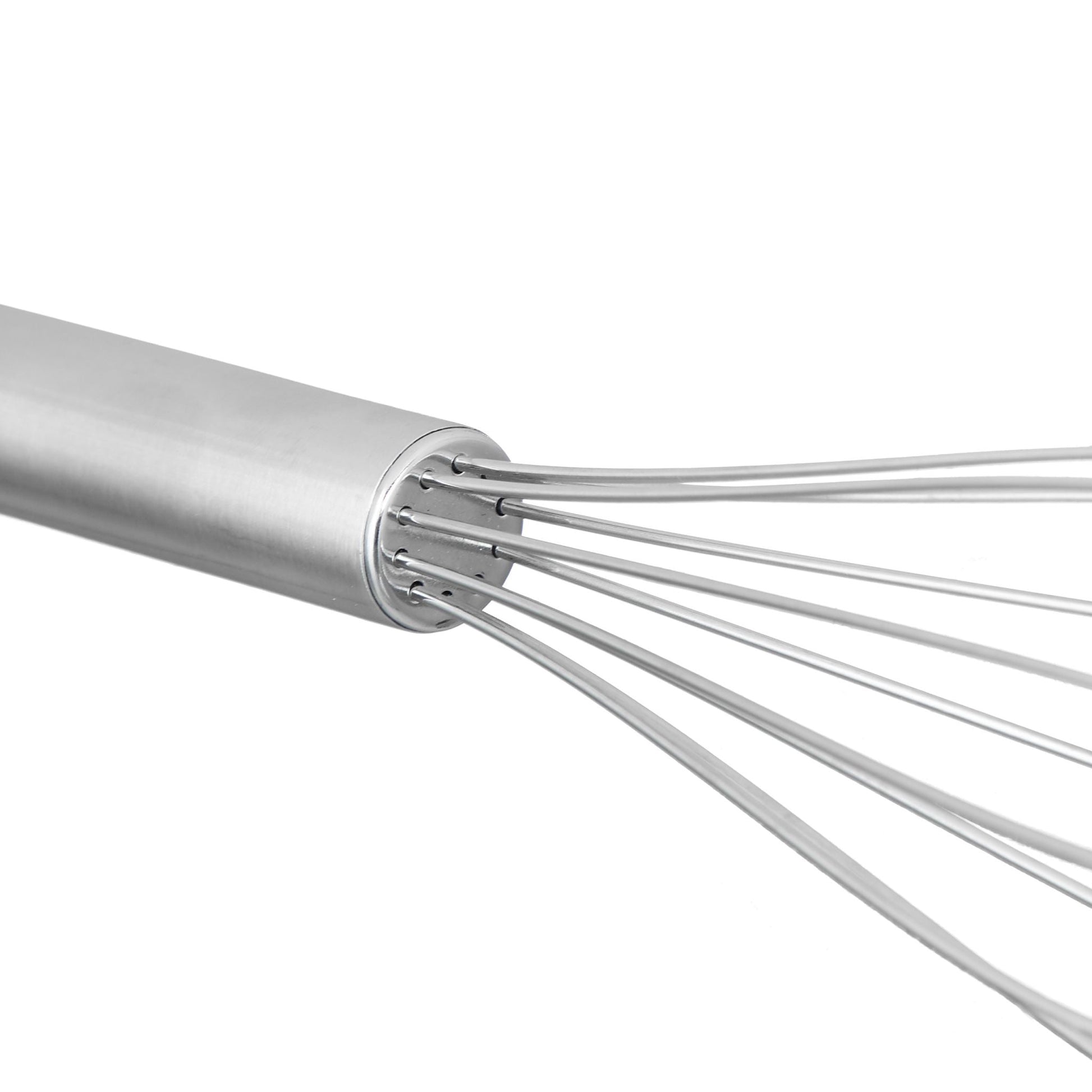 Schneebesen Set Edelstahl Silber von Relaxdays