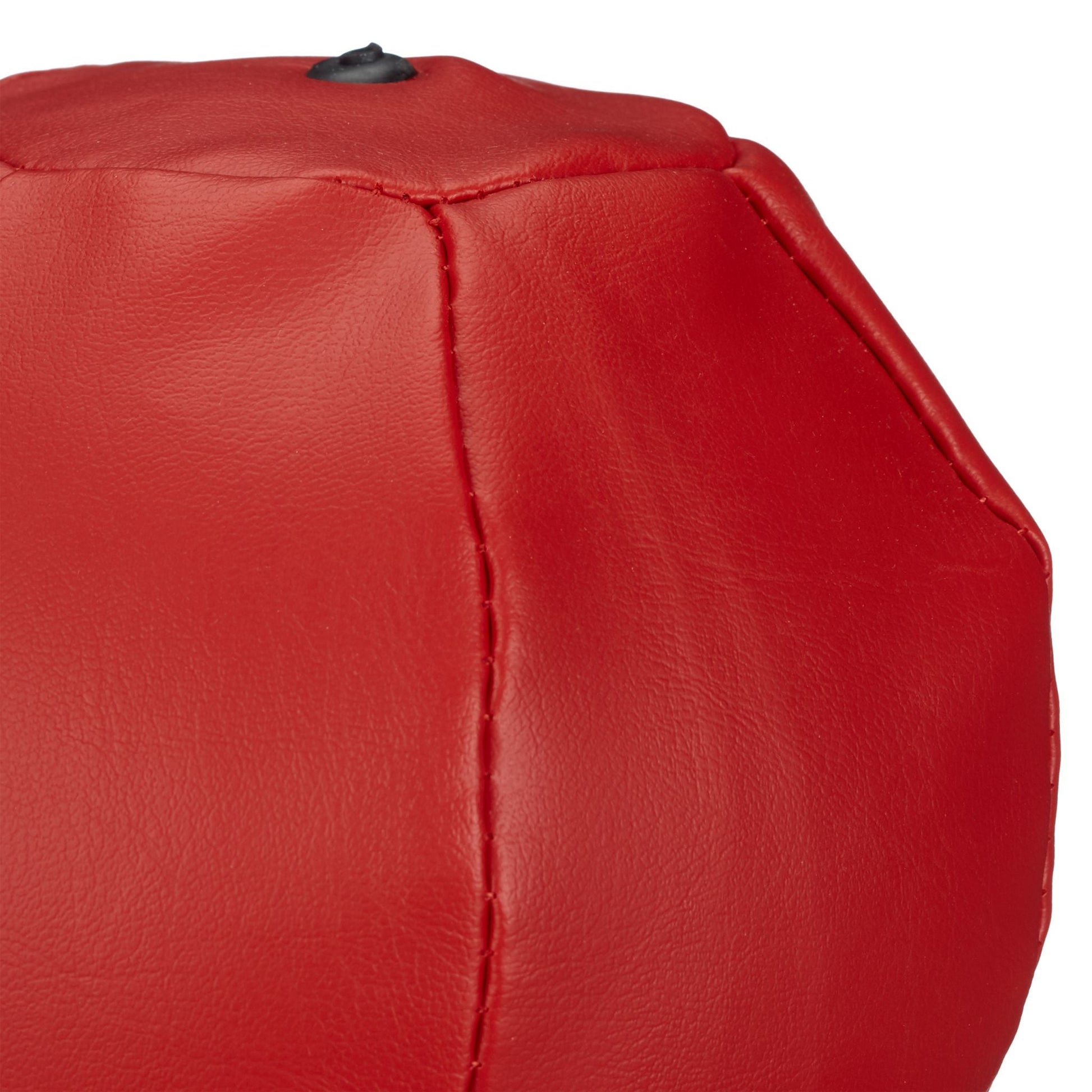 Punchingball Tisch Rot-Schwarz-Silber von Relaxdays