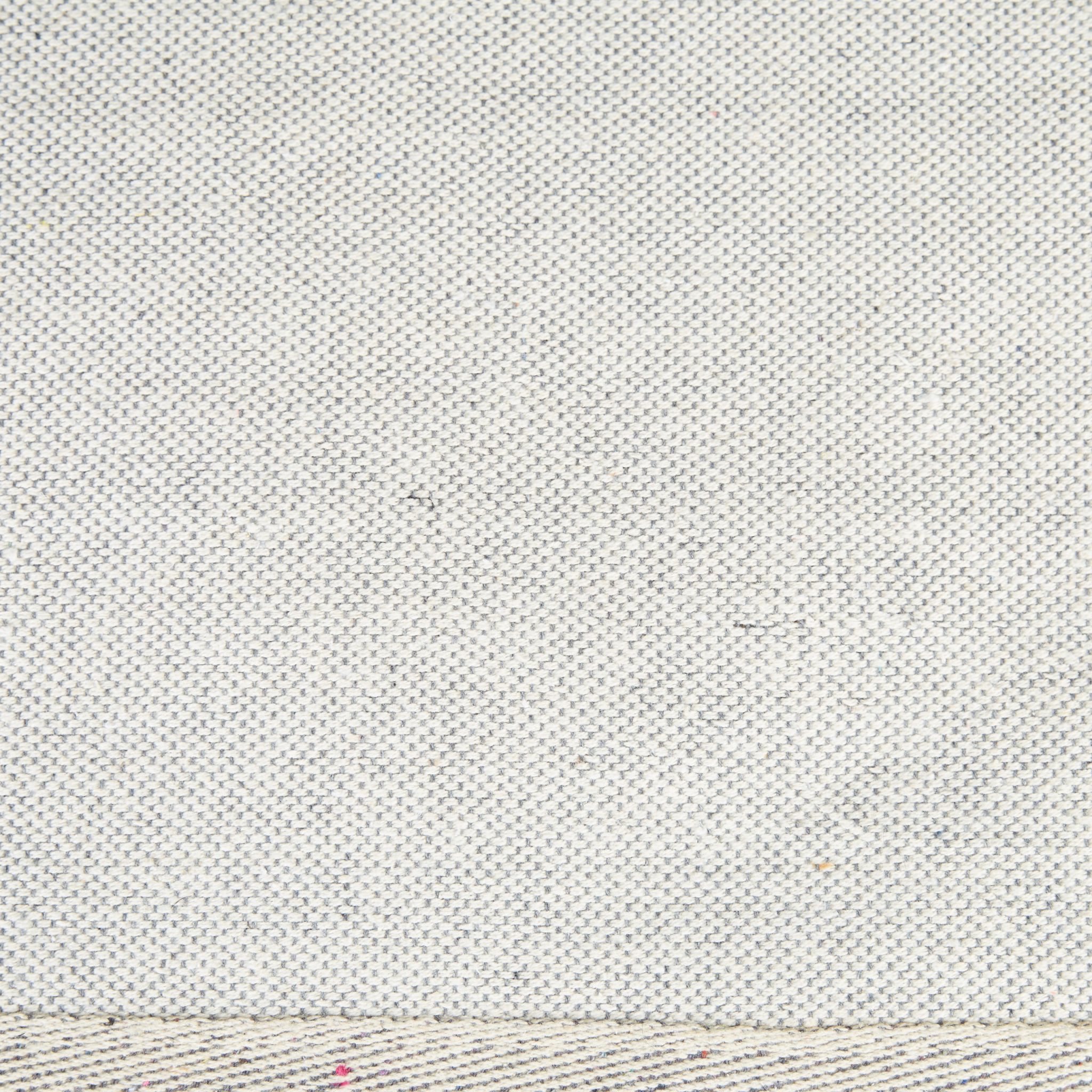 Fussmatte Jute Zickzack Beige-Schwarz von Relaxdays