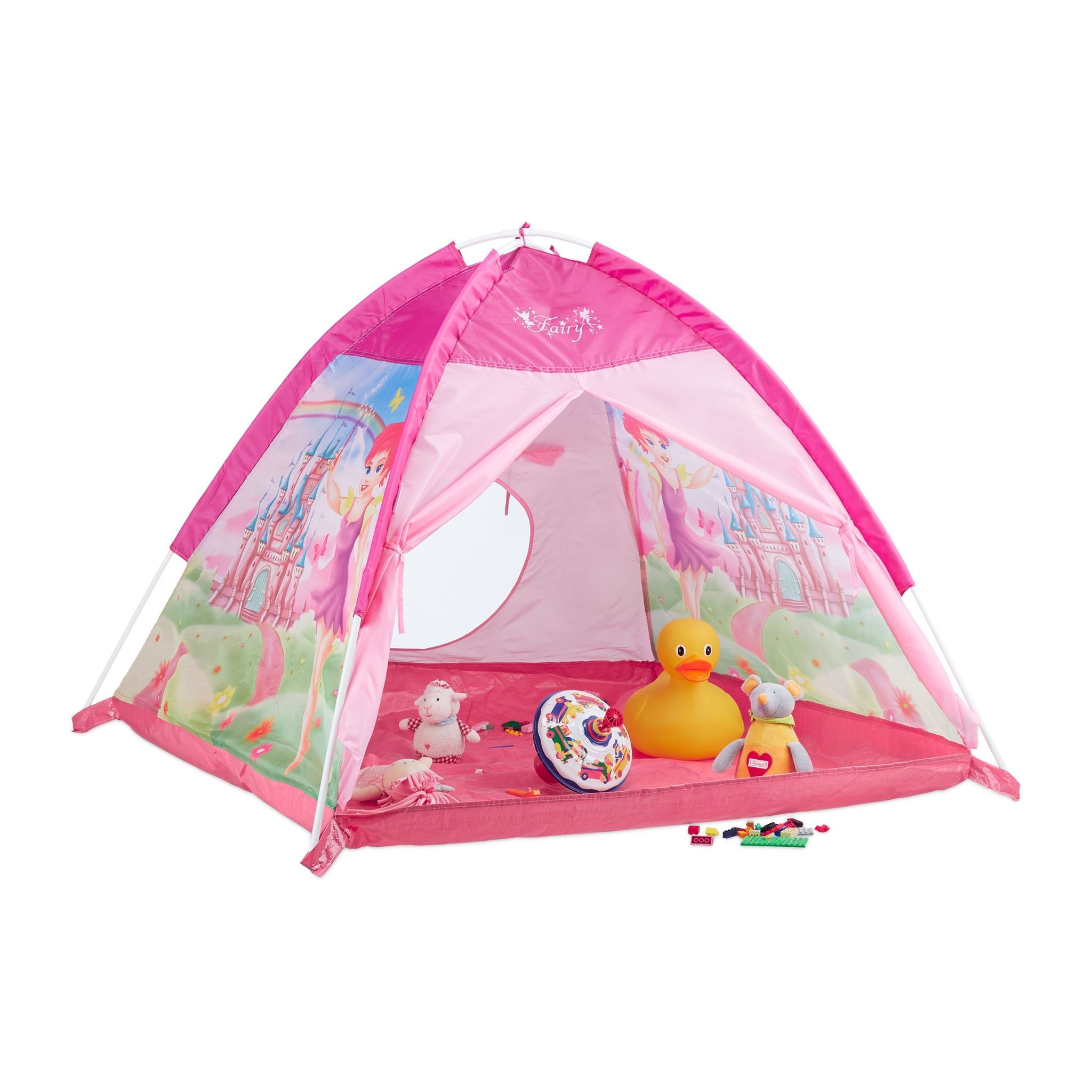 Spielzelt mit Fee Weiss-Pink von guteszeug.ch