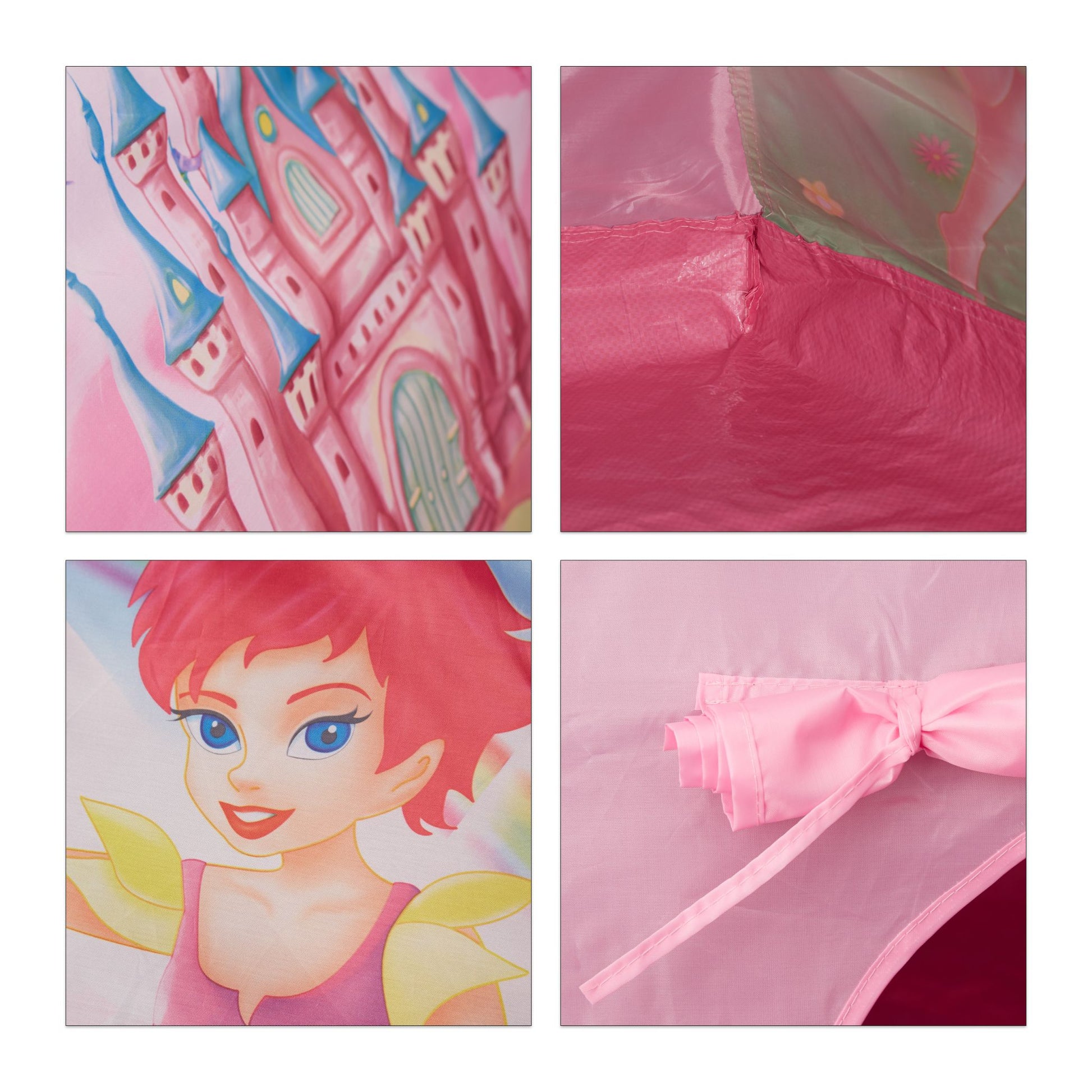 Spielzelt mit Fee Weiss-Pink von guteszeug.ch