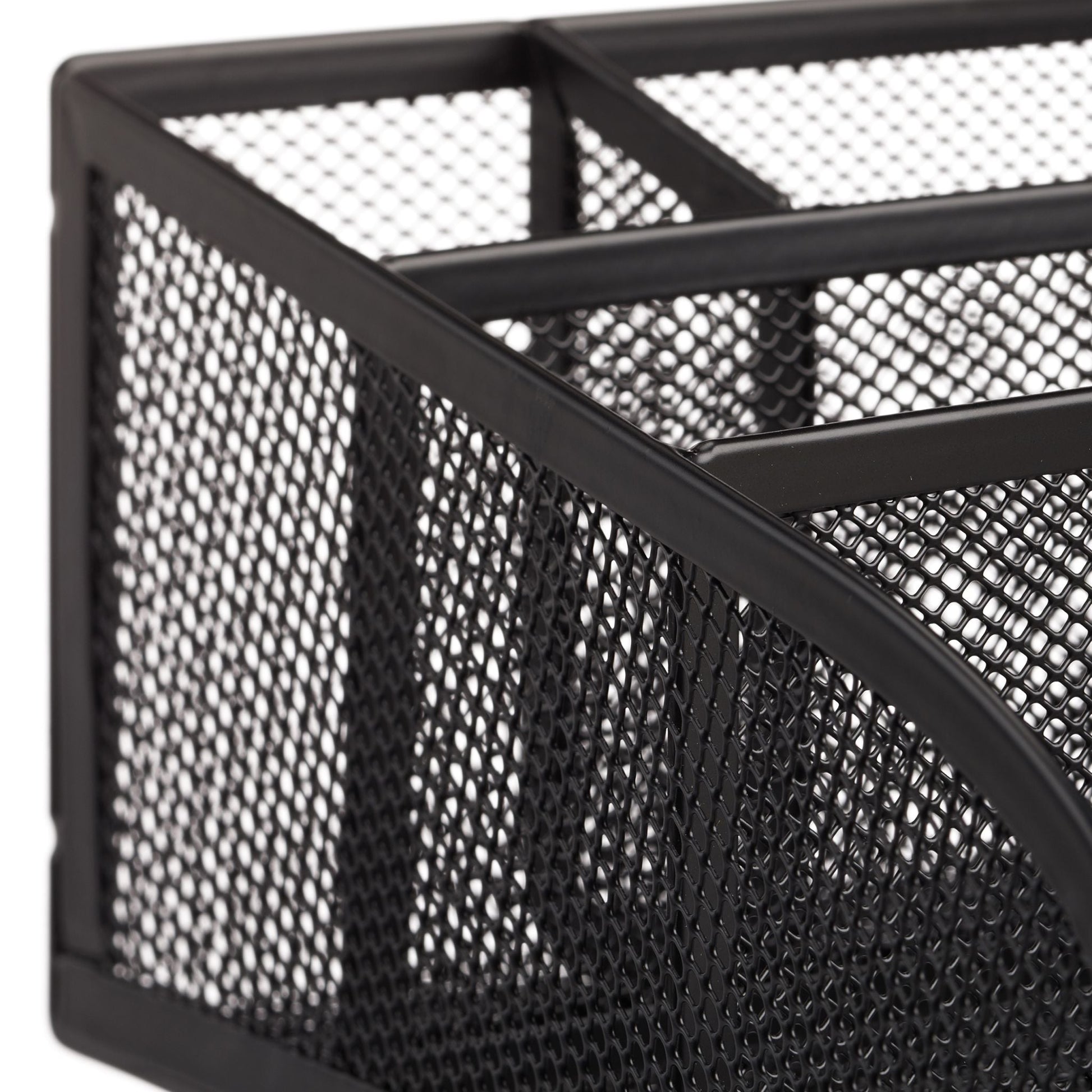 Schreibtischorganizer 5 Ablagen Metall Schwarz von Relaxdays