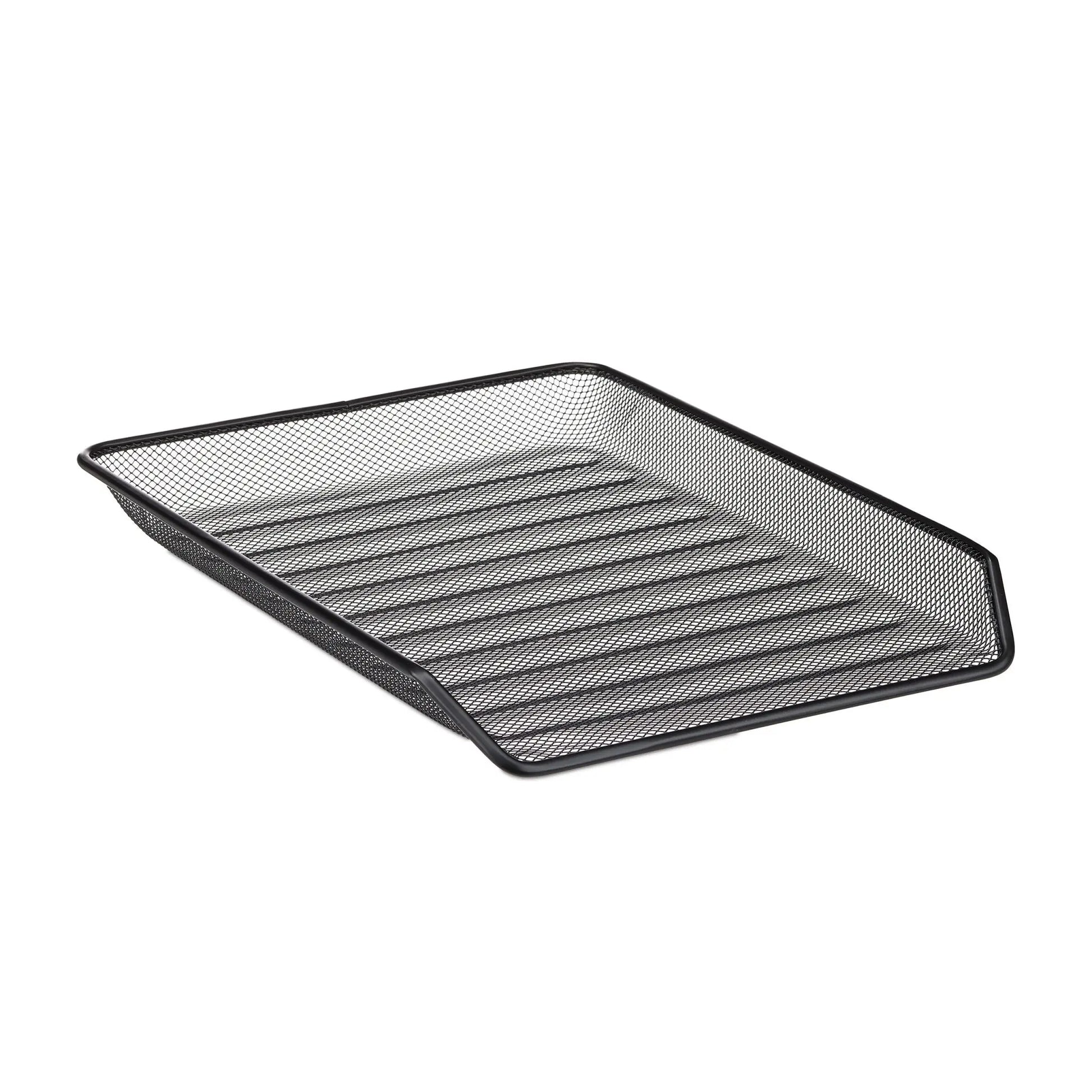 Dokumentenablage Metall Schwarz von Relaxdays
