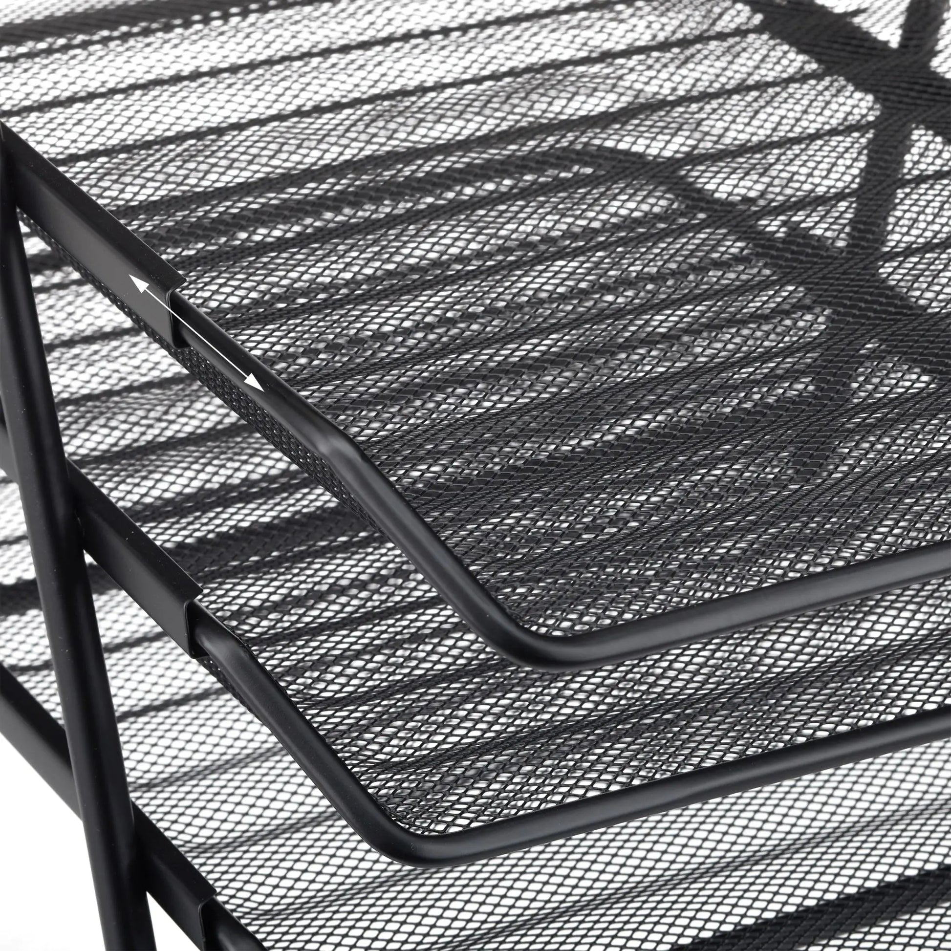 Dokumentenablage Metall Schwarz von Relaxdays