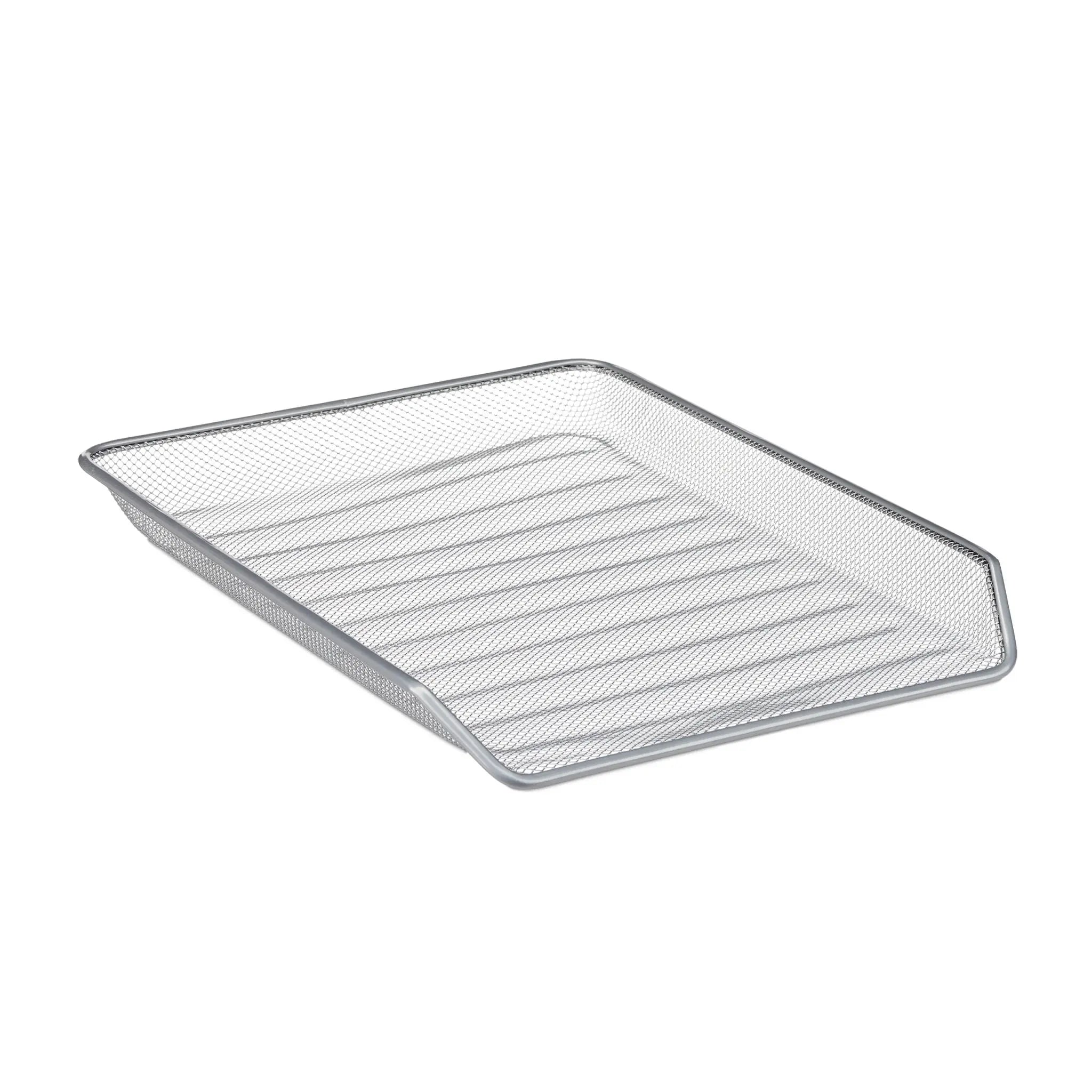 Dokumentenablage Metall Silber von Relaxdays