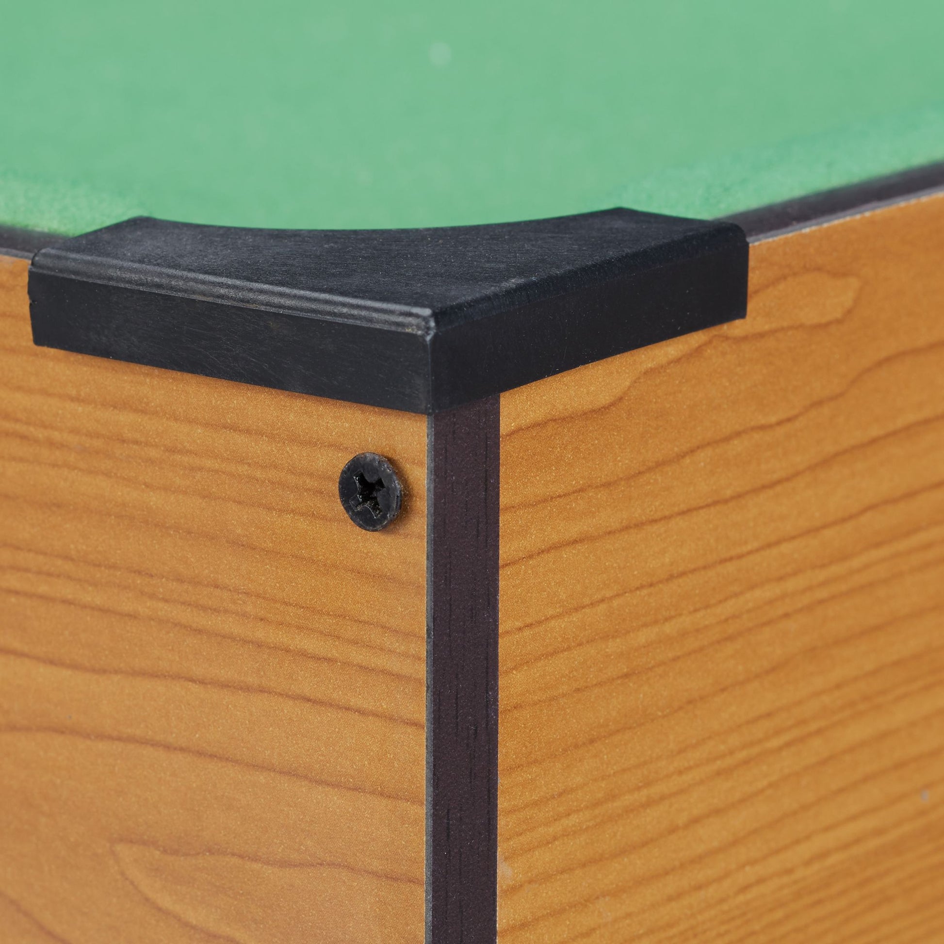 Tischbillard Dunkelgrün-Hellbraun-Schwarz von Relaxdays