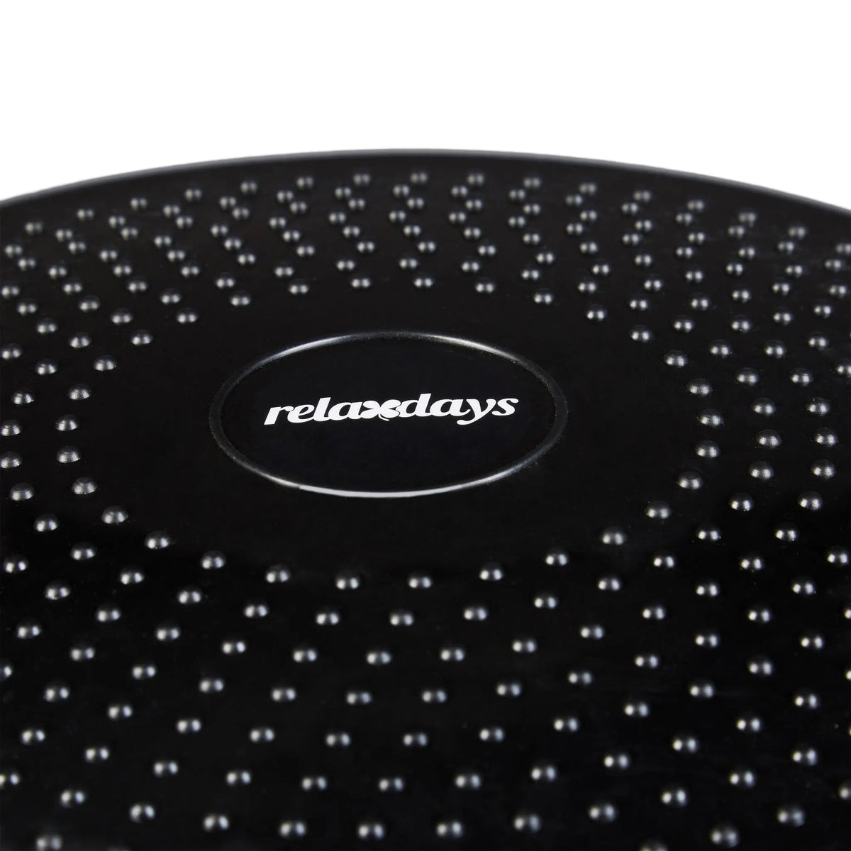 Balance Kissen 33cm mit Luftpumpe Schwarz von Relaxdays