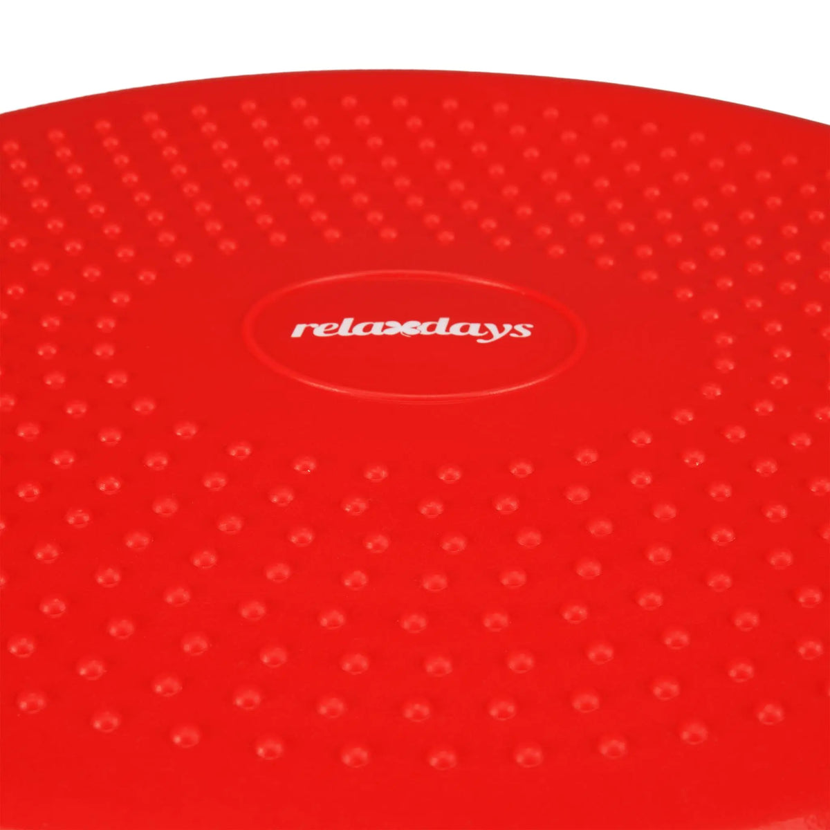 Balance Kissen 33cm mit Luftpumpe Rot von Relaxdays