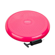 Balance Kissen 33cm mit Luftpumpe Pink von Relaxdays