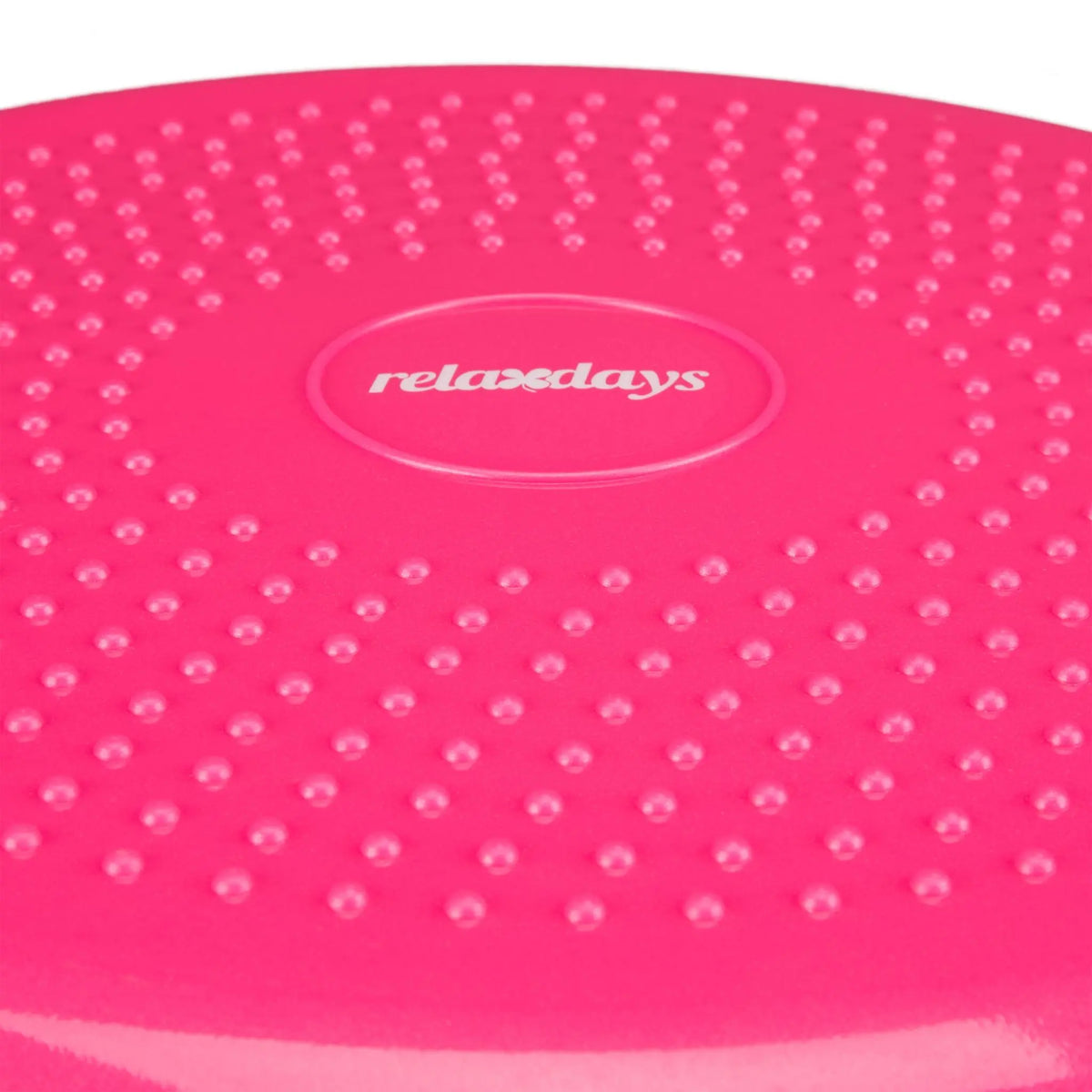 Balance Kissen 33cm mit Luftpumpe Pink von Relaxdays