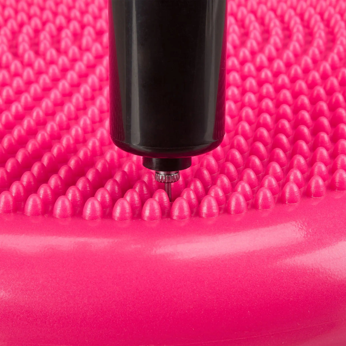 Balance Kissen 33cm mit Luftpumpe Pink von Relaxdays