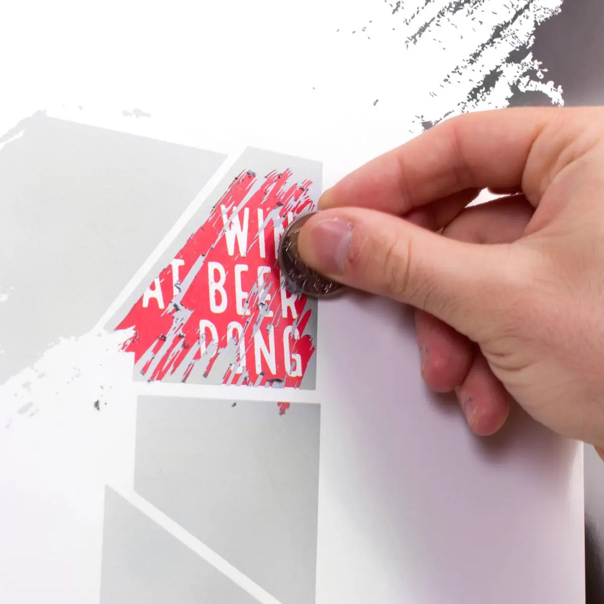 Scratch Poster 21at21 von Novelty