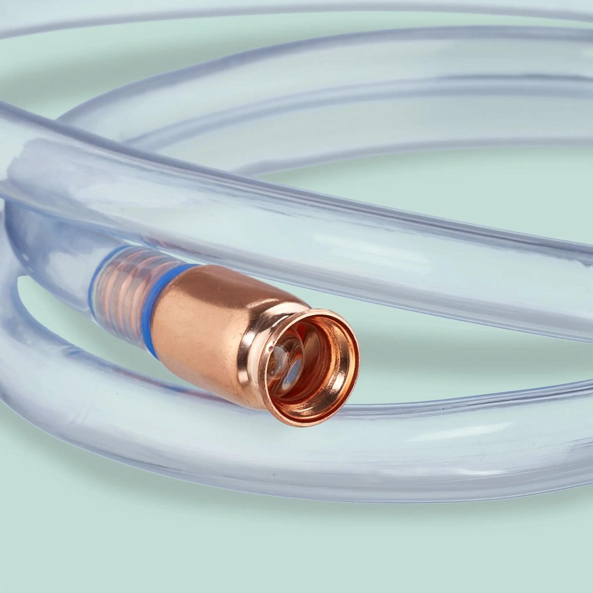 Pumpschlauch zum Umfüllen 187cm Kupfer-Transparent von Relaxdays